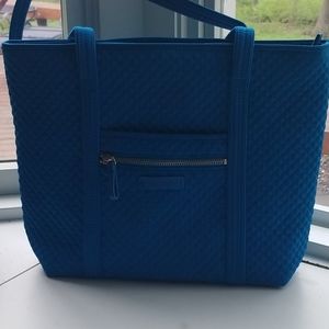 Vera Bradley small tote.  Microfiber Bahama Bay